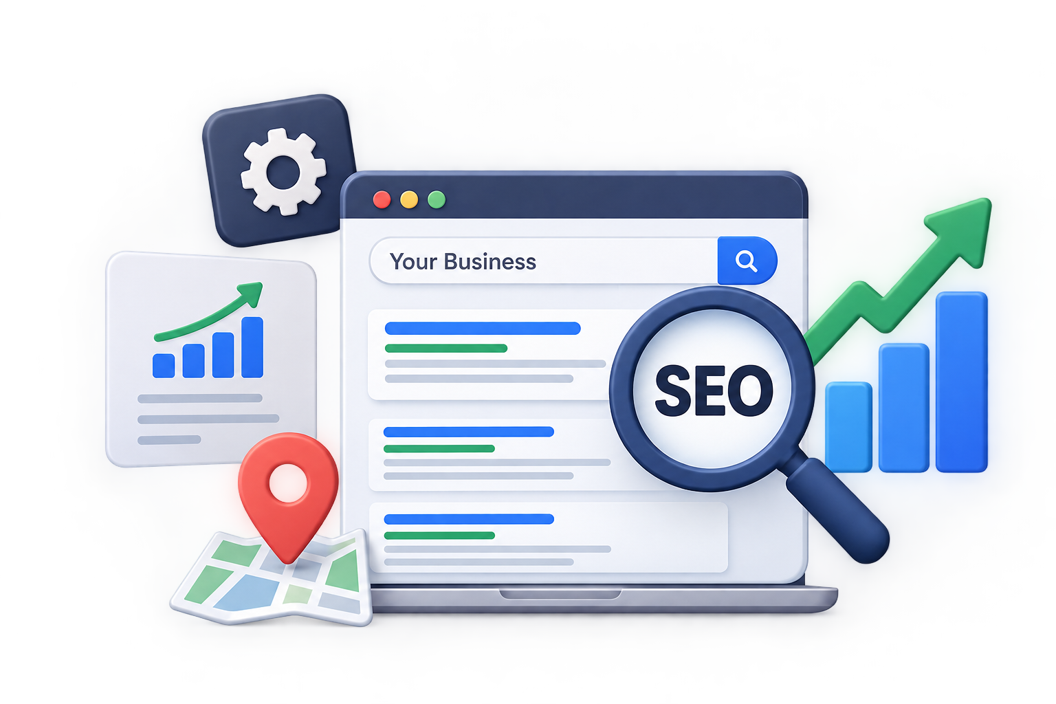 SEO included, not an upsell